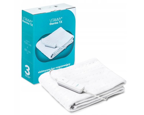 Електричне простирадло Vitammy THERMO 1X Grey