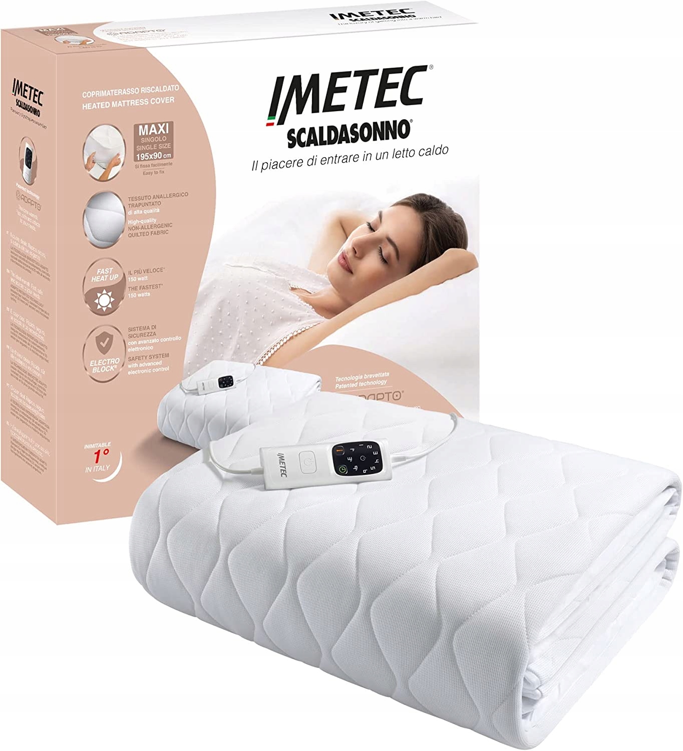 Електричне простирадло Imetec 16728 R7605 (9006)